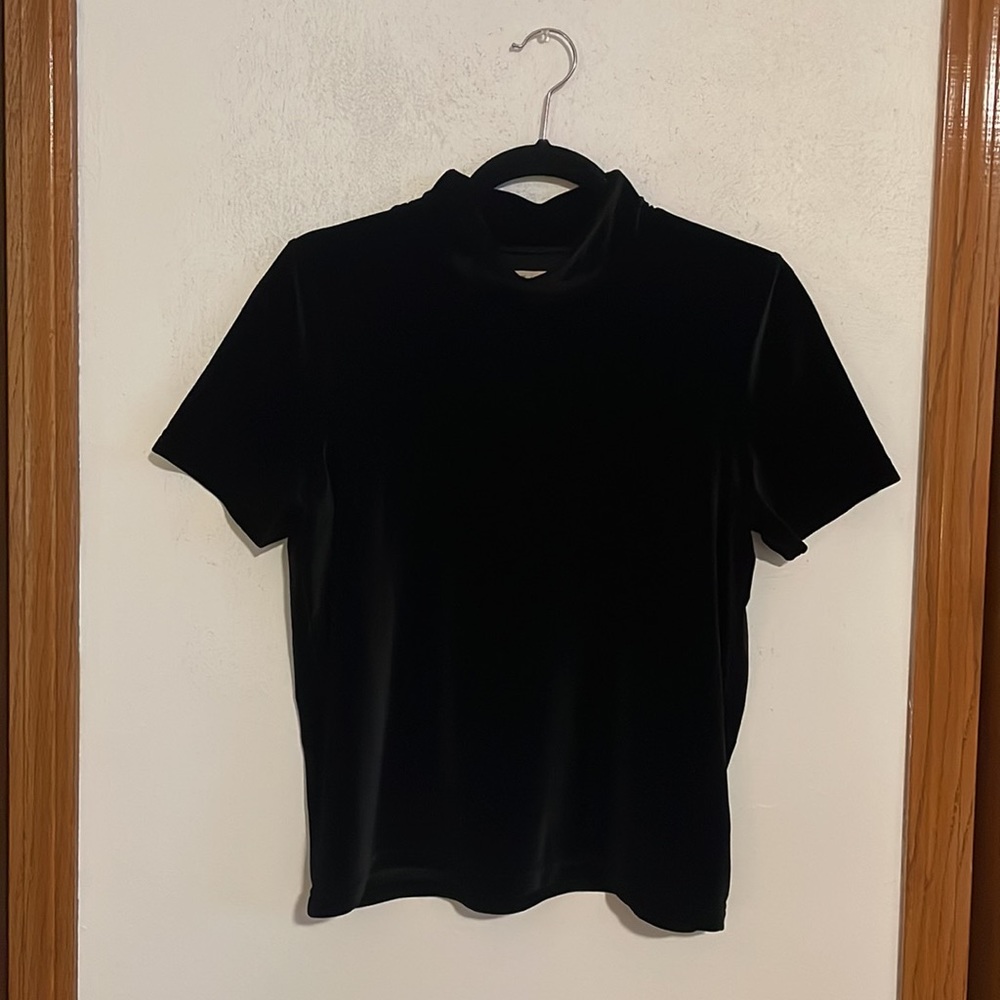 Madewell Velvet Top